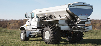 New Leader Broadcast Spreader for Tractor