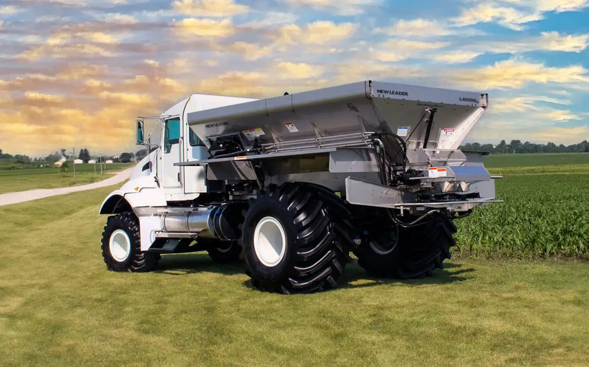 L4000 G4 Spinner | Fertilizer & Lime Spreader | New Leader