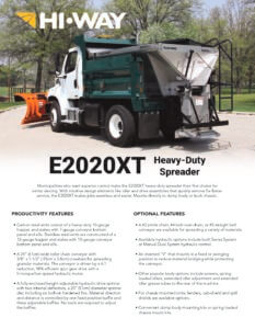 E2020XT Features and Benefits Guide