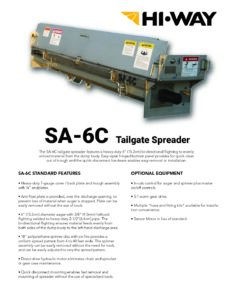 SA-6C Features and Benefits Guide
